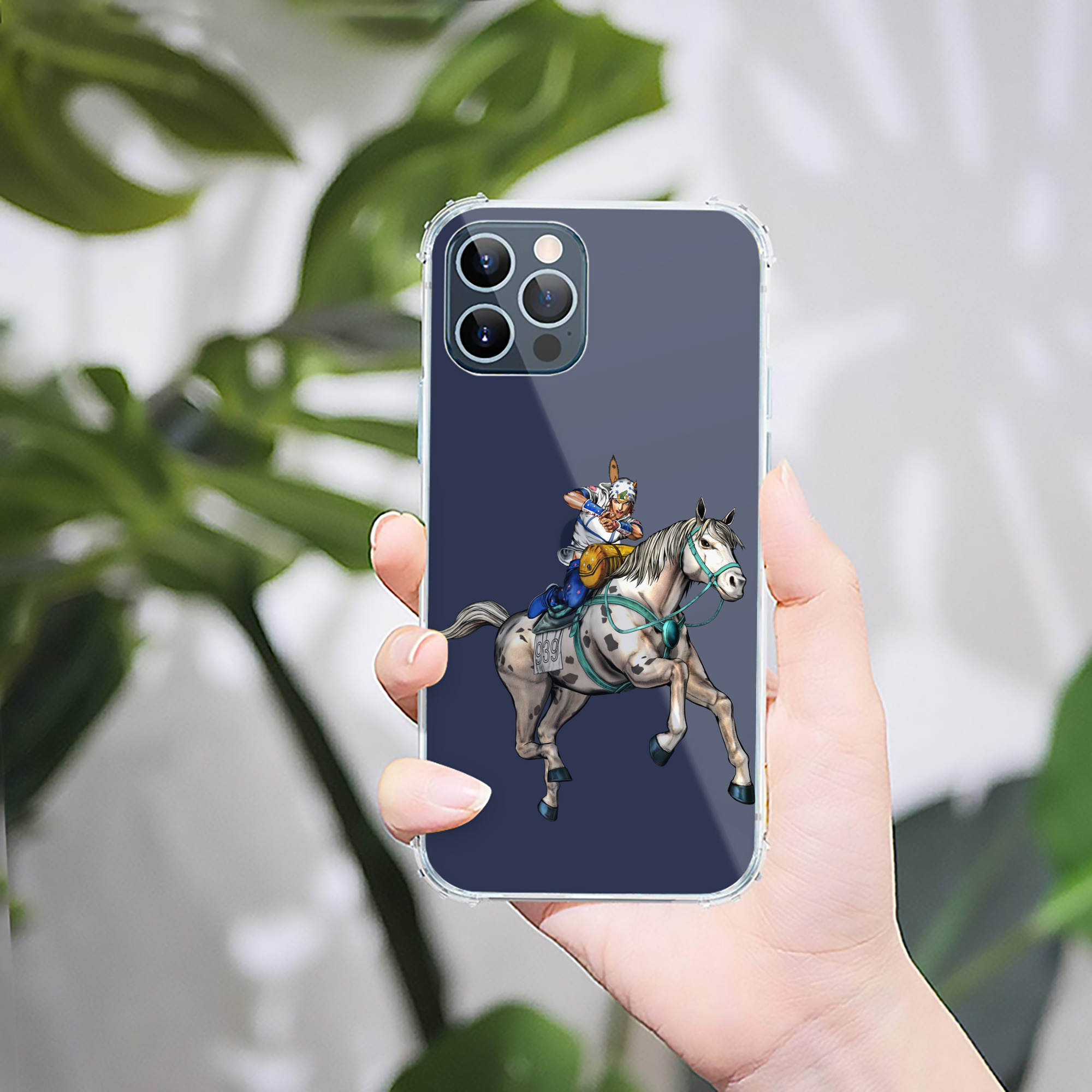 （画像用） ジョジョの奇妙な冒険 ジョナサン?ジョースター JoJo's Bizarre Adventure Jonathan Joestar 【iPhone 12シリーズ対応】透明スマホケース（クリアソフトケース）